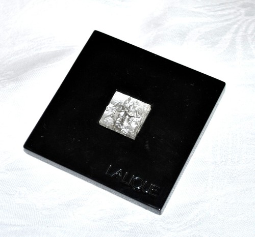 Lalique miroir presse - miroir, presse-papier