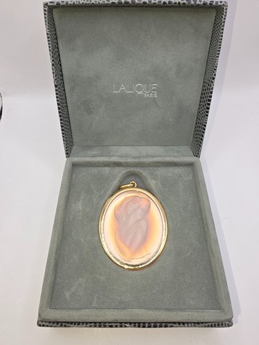 Pendentif lalique clemence - pendentif, "lalique
