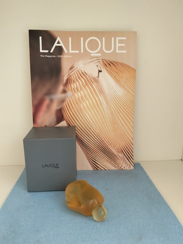 Lalique feuille pliée - lalique,