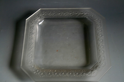 Piastra vetro rene - rene, lalique