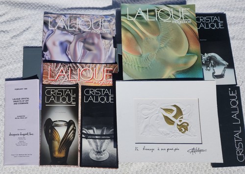 Cristal lalique magazine - cristal, 1