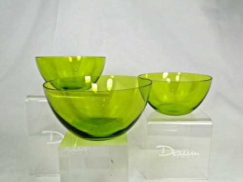 Lot rince doigts cristal - de,