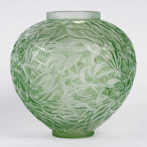 Vase gui verre - vase, vert