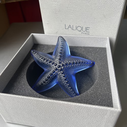 Stella marina blu - mare, lalique