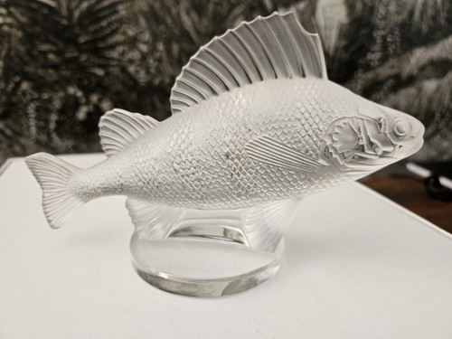 Lalique france pesce persico - lalique,