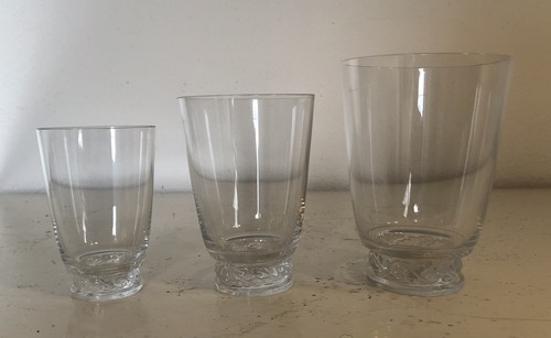 Ensemble verres en - de,