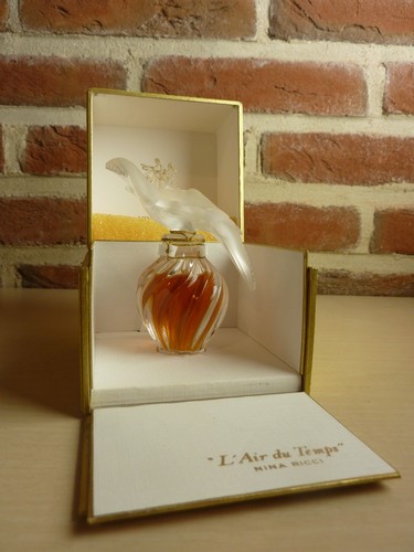 Ancien coffret flacon lalique - ancien,