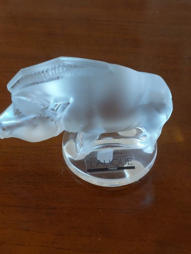 Sanglier lalique tres - sanglier,