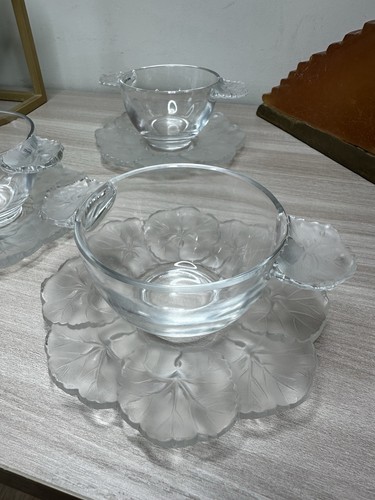 Lalique bol dessert - un, à