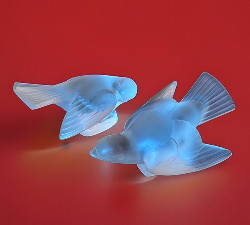 Lalique france coppia statuine - france,