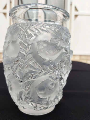 Vase rene lalique - rene, lalique-cristal